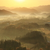 山間朝光