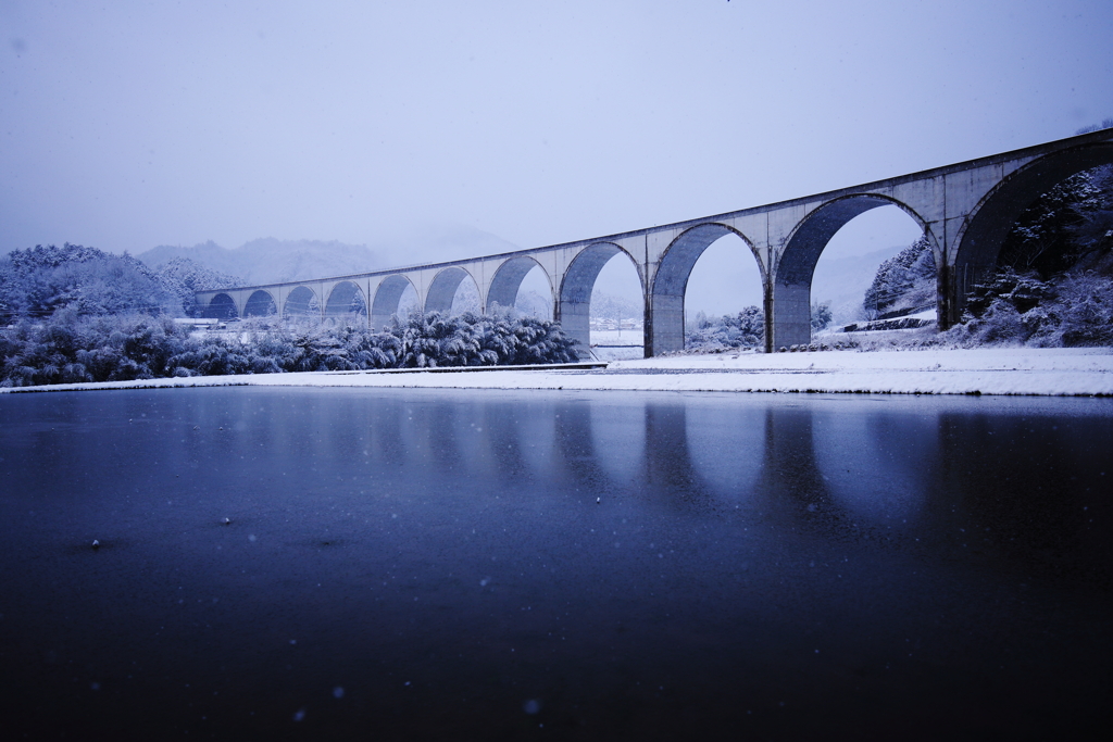 冬の大橋