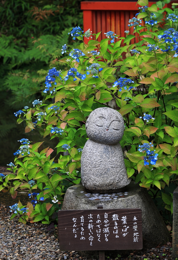 木の葉地蔵