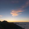北岳山荘より
