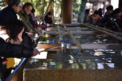 靖国神社の上手場