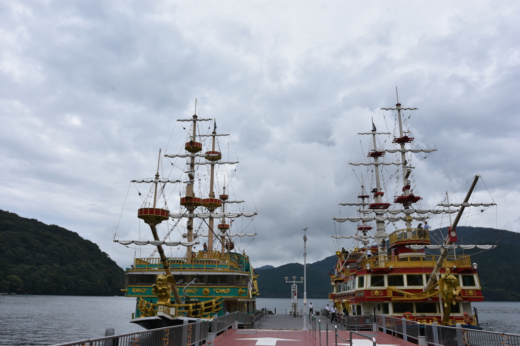 海賊船　アルカディア号？