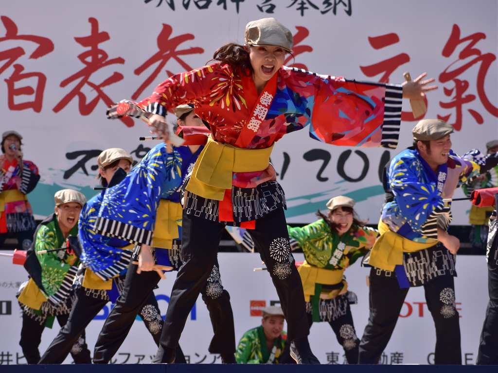 原宿表参道元気祭 JCB・夢翔舞