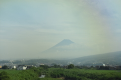 霞の富士山