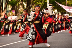 原宿表参道元気祭 スーパーよさこい2019 躍動