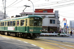 路面電車っぽく