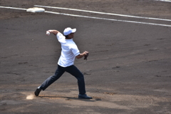 福岡県北福岡大会決勝始球式