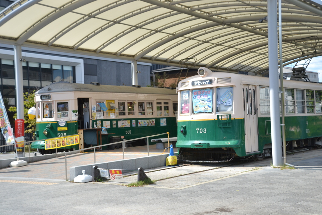 京都　市電広場