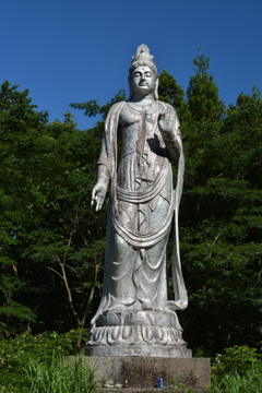 背振の観音像