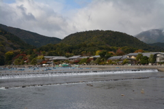 嵐山　桂川