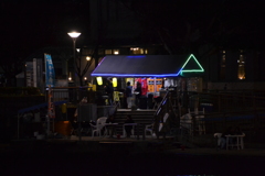 中洲の遊覧船乗り場