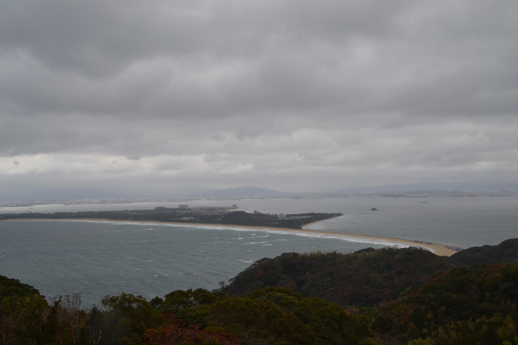 潮見公園からみた風景