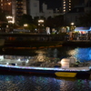 那珂川に浮かぶボート