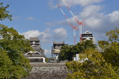 熊本城修復中