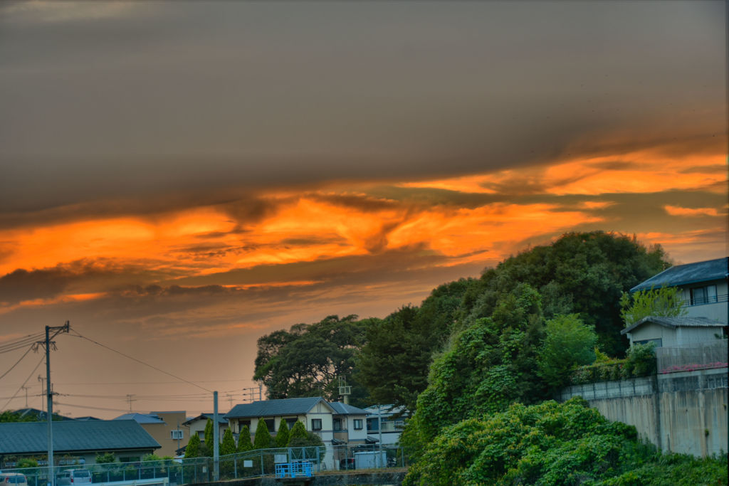 夕焼け