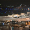 夜の羽田空港