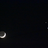 月と木星と土星
