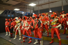 赤の戦士達
