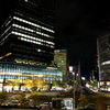 名古屋駅前の夜景-1