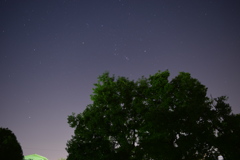 台風後の地元の星空