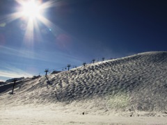 雪山にて　４