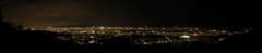 大文字山　夜景パノラマ