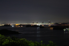 瀬戸大橋　夜景