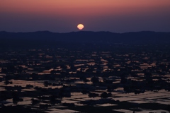 だるま夕日