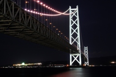 明石海峡大橋　夜景