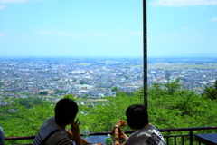 茶屋からの景色