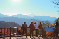 富士山見えた。