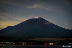 星降る富士山