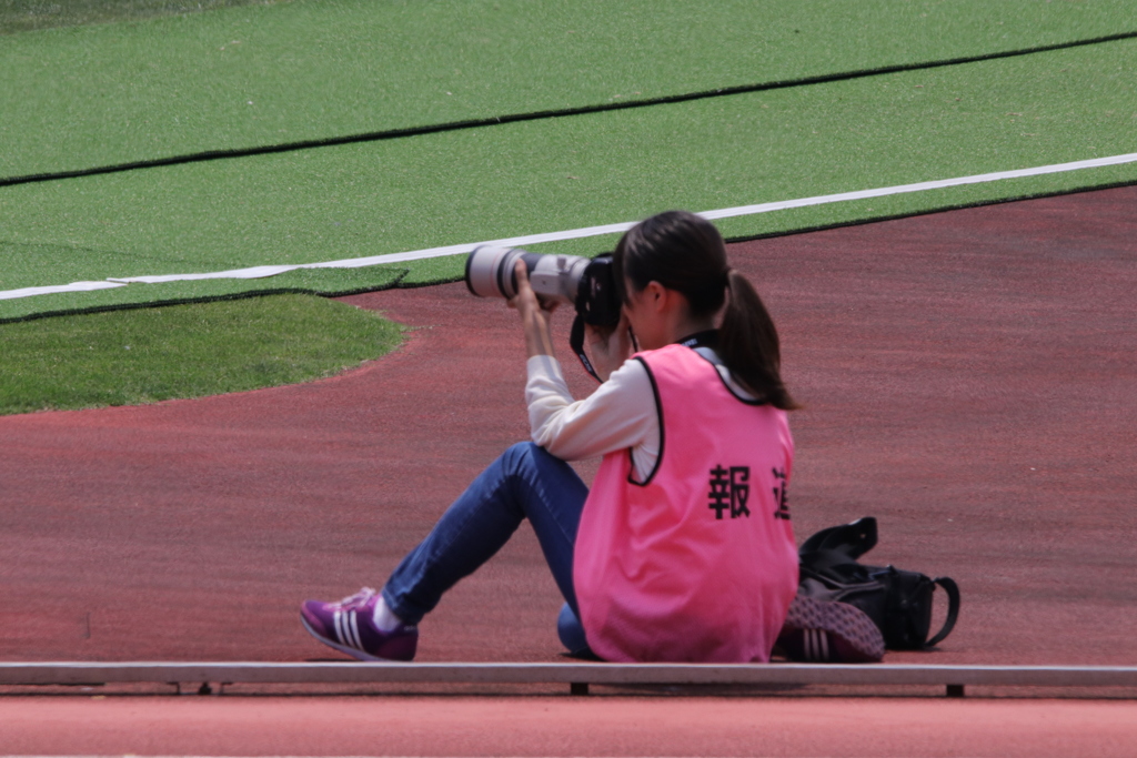 スポーツカメラ女子
