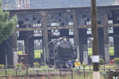 豊後森駅機関区