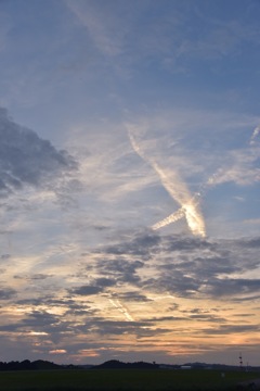 飛行場の空