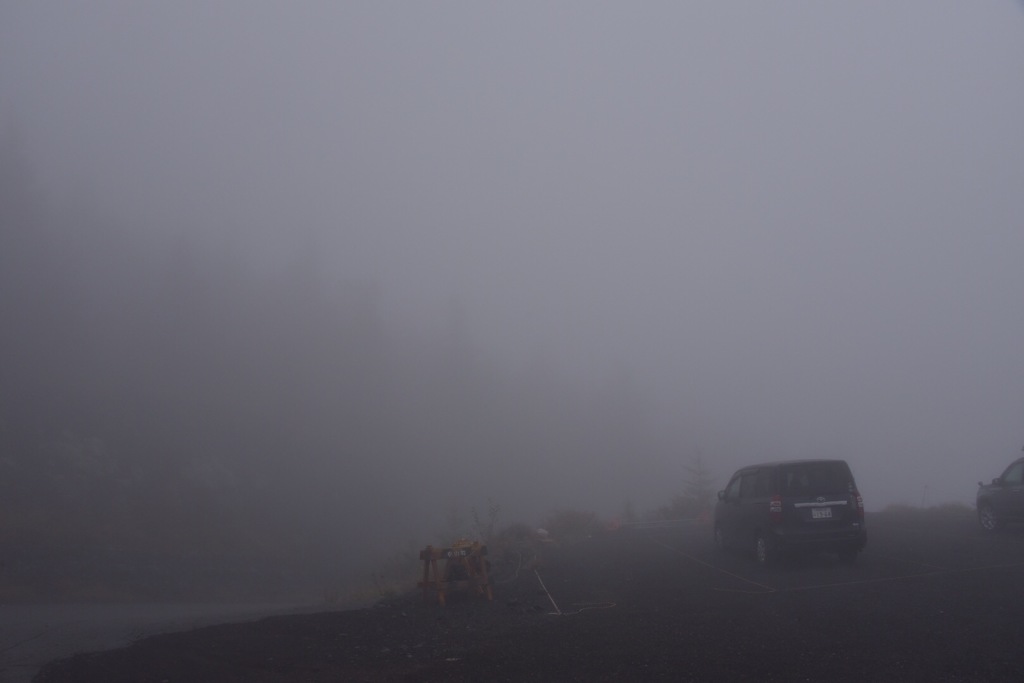 富士山五合目須走口7℃