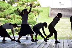 お茶の子祭々練習中
