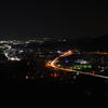 地元、藤枝の夜景（藤枝バイパス）from高草山
