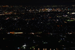 地元、藤枝の夜景from高草山