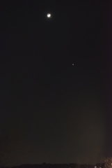 月、火星、金星