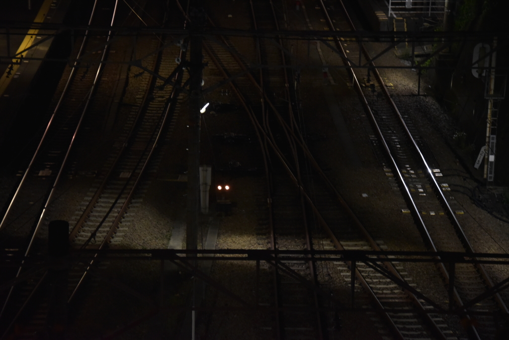 金谷駅線路