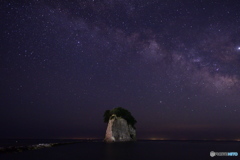 見附島の星空