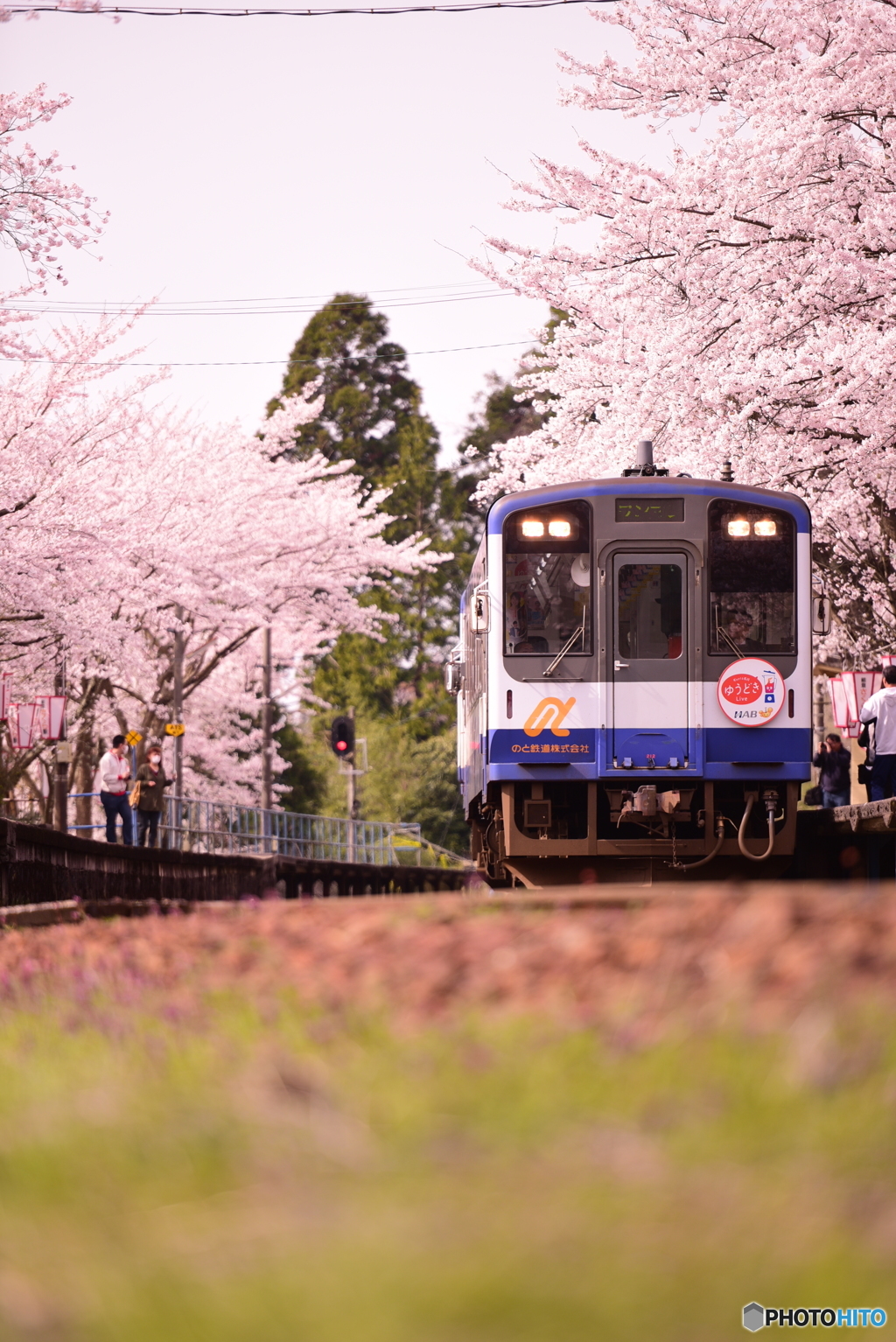 のと鉄道のさくらトンネル
