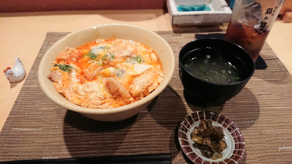 極ウマの親子丼！(^_^