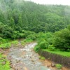 温泉宿からの風景