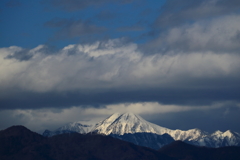 雲の中の頂