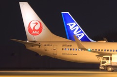 二大エアライン