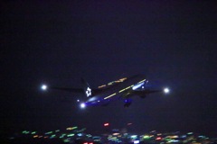 Night takeoff