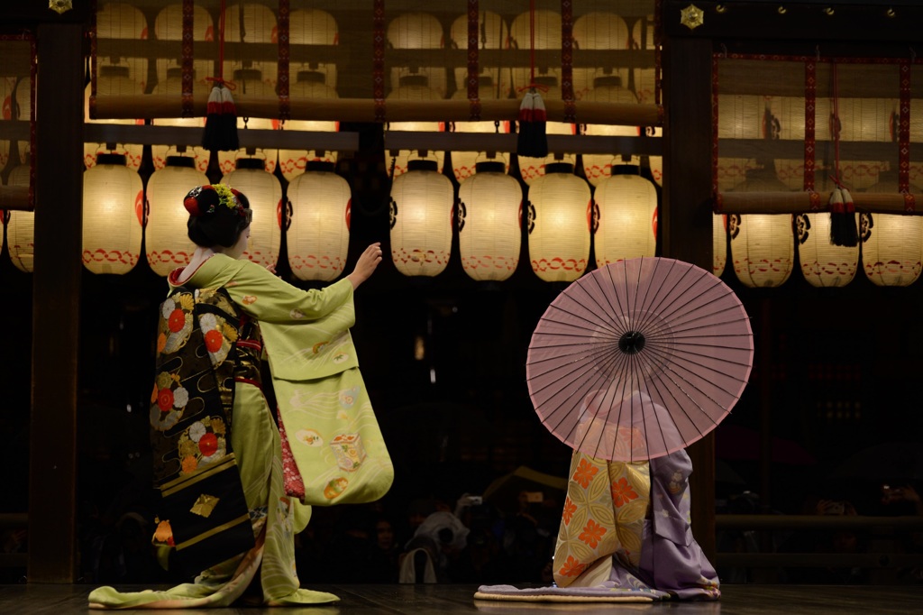 東山花灯路 奉納舞 3