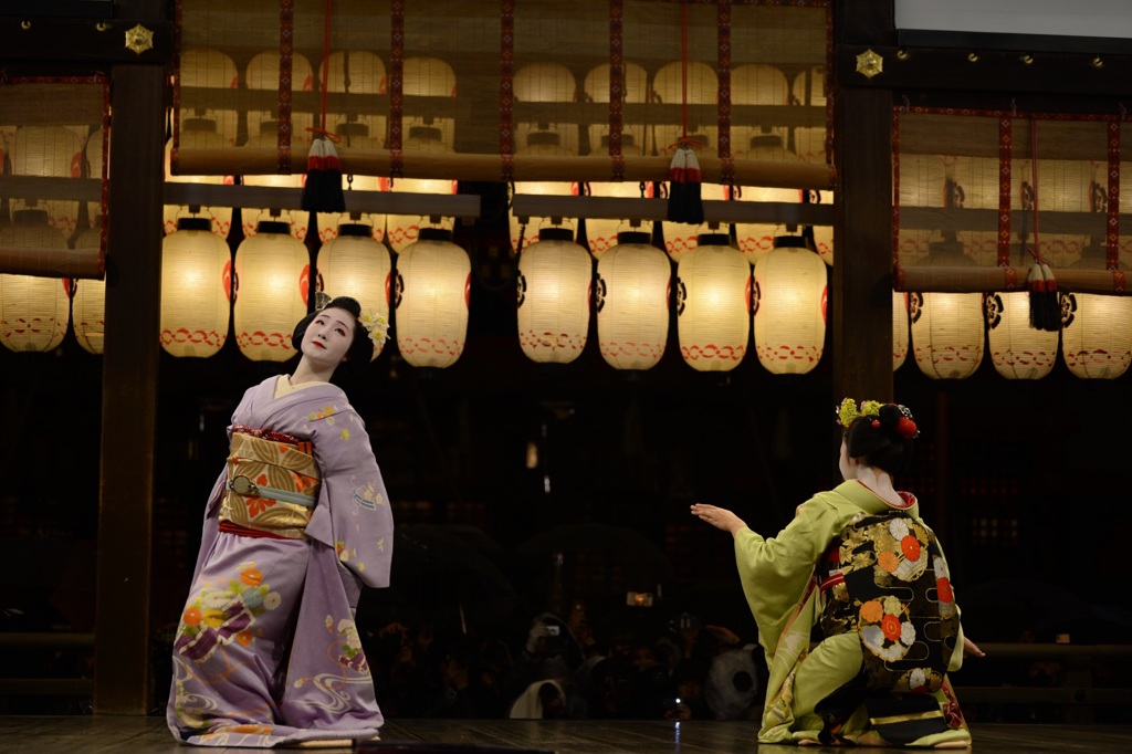 東山花灯路 奉納舞 4